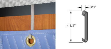 Stainless Steel Flat Ceiling Hook