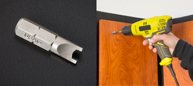 Low-Profile Stud Spanner Bit